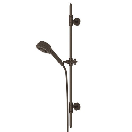 Rohl Handshower Set With 38" Slide Bar And 3-Function Handshower D19000/3TCB